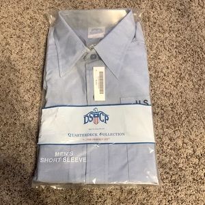 NWT DSCP QUARTERDECK COLLECTION MEN'S UTILITY SHIRT USN US NAVY XLRG